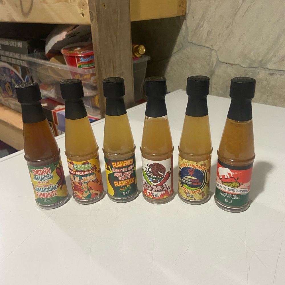 FREE! Assorted Hot Sauce Collection